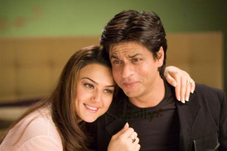 chahrukh khan and prety zinta